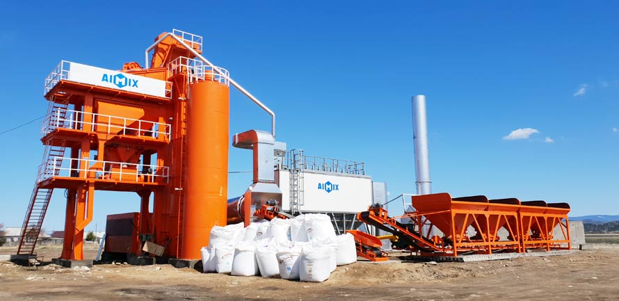 bitumen mixing plant