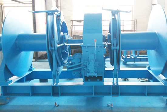 Double Drum Hydraulic Winch