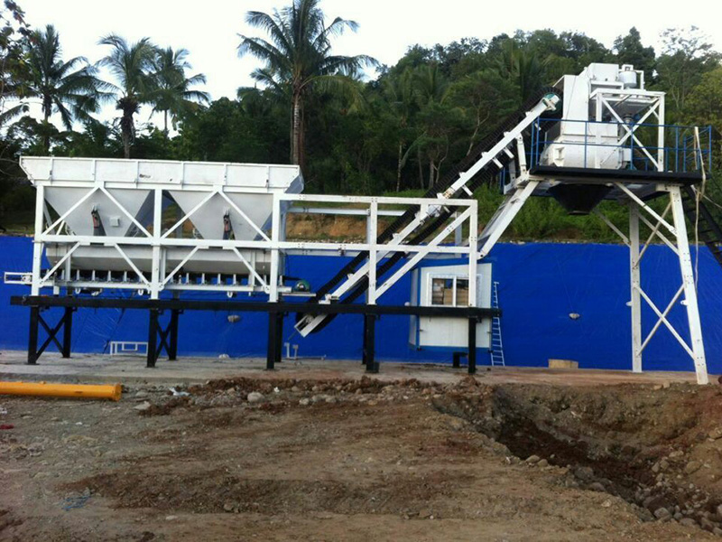 Transportable Concrete Batching Plant