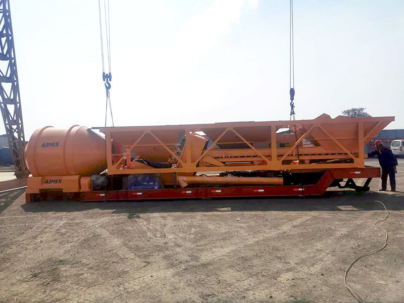 Portable Drum Type Concrete Plant