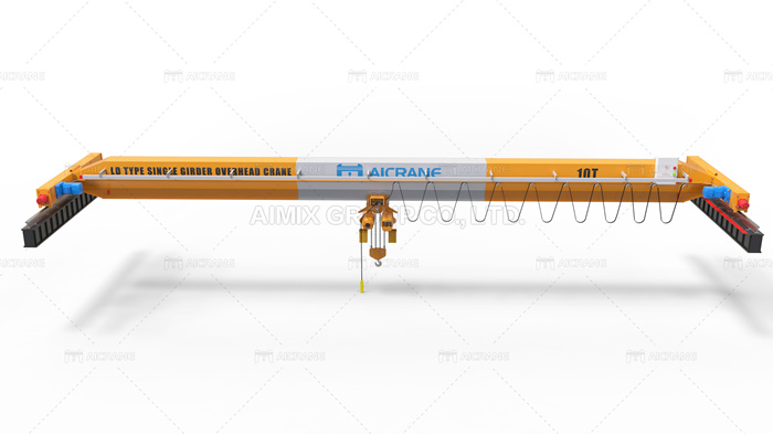 overhead crane 10ton with electric chain hoist