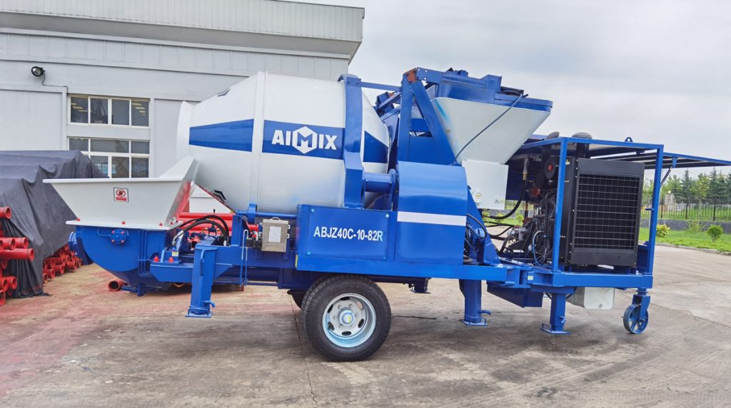 Diesel Concrete Mixer Pump