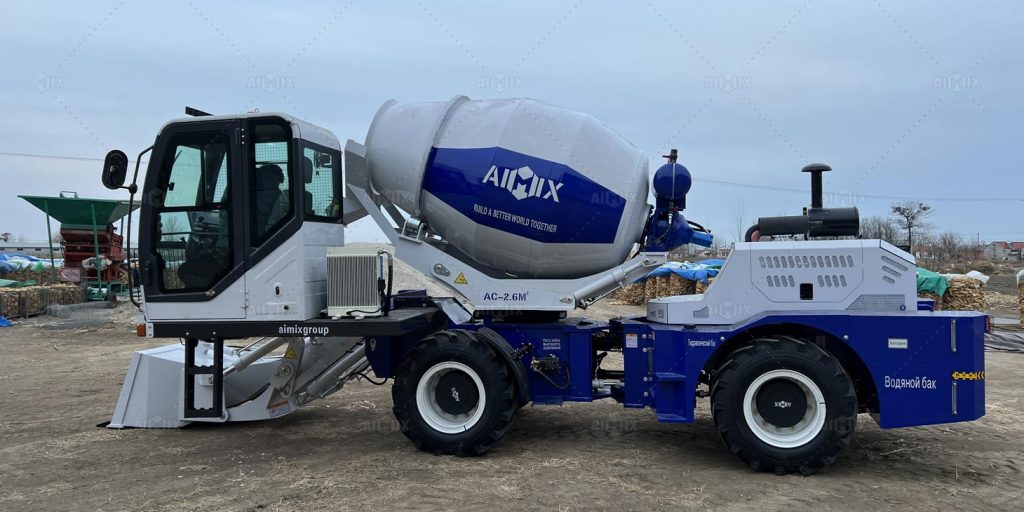 Self loading concrete mixer for sale UK (2)