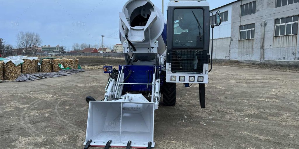 self loading mixer finishing testing