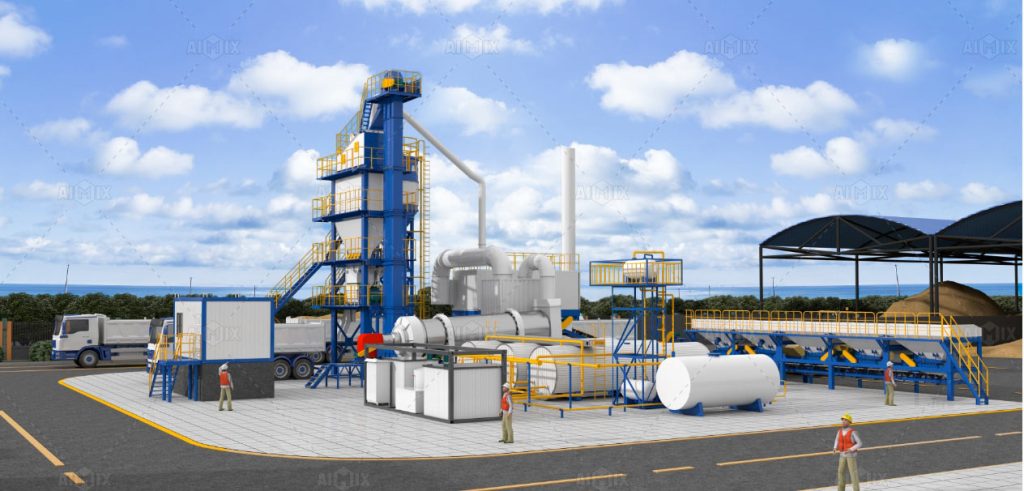 asphalt mixer plant