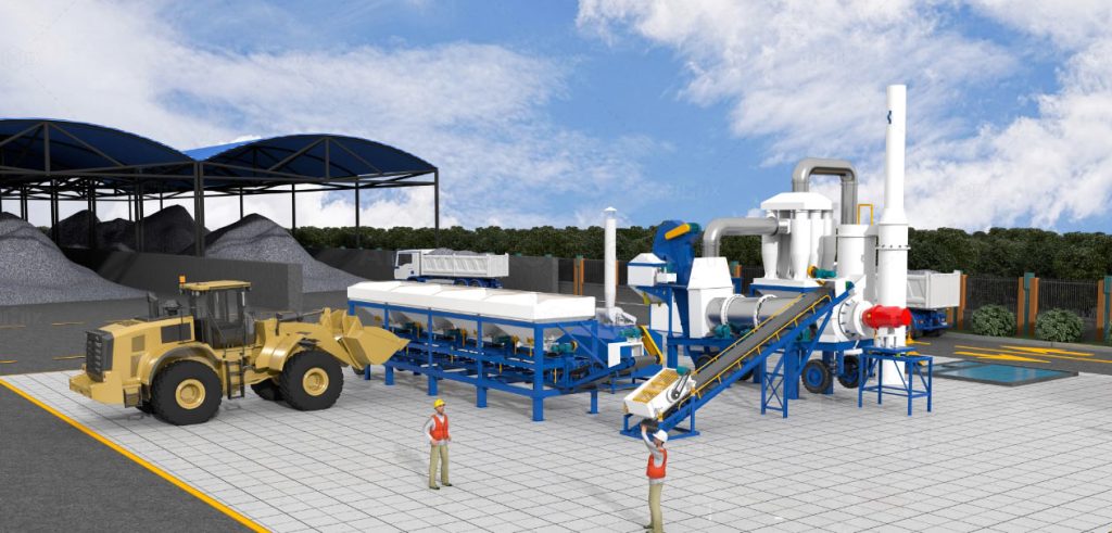 asphalt mix plant