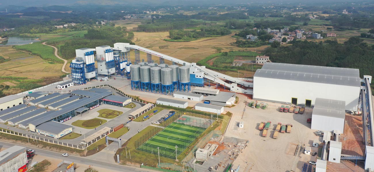 eco friendly concrete batching plant from aimix