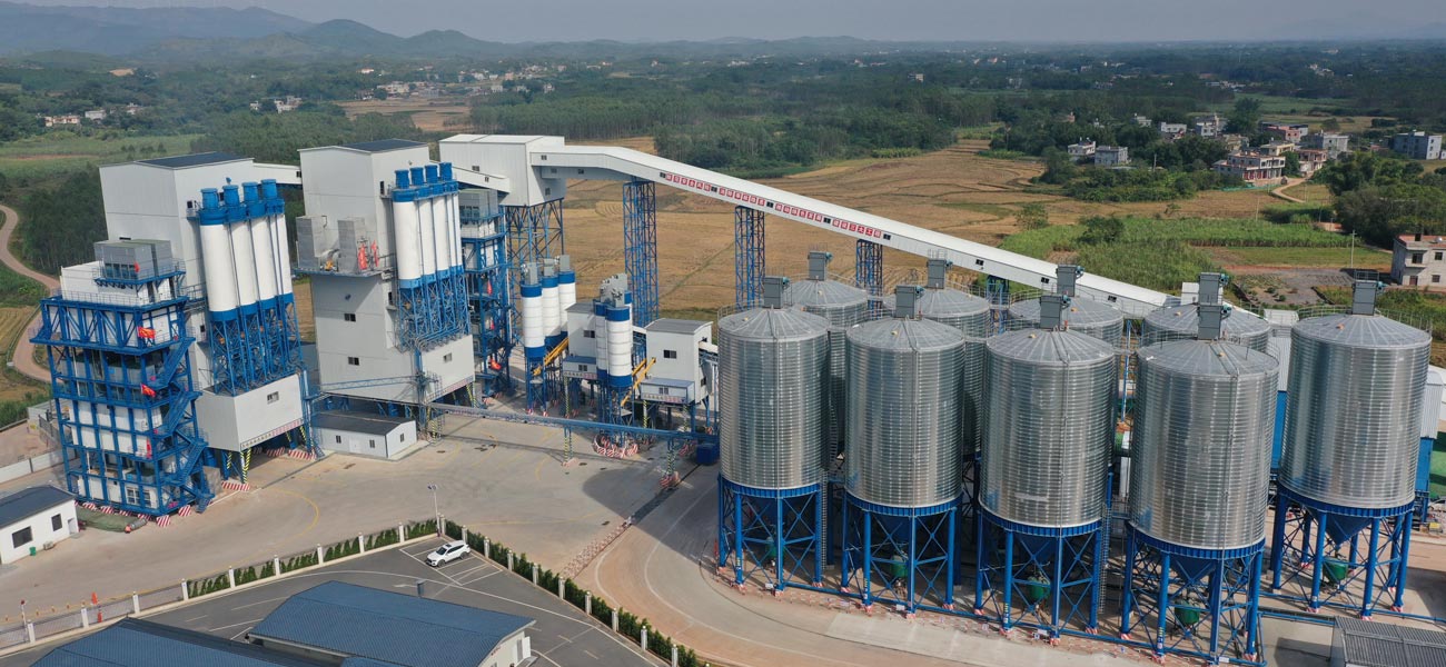 new green environmentally friendly concrete batching plant from aimix