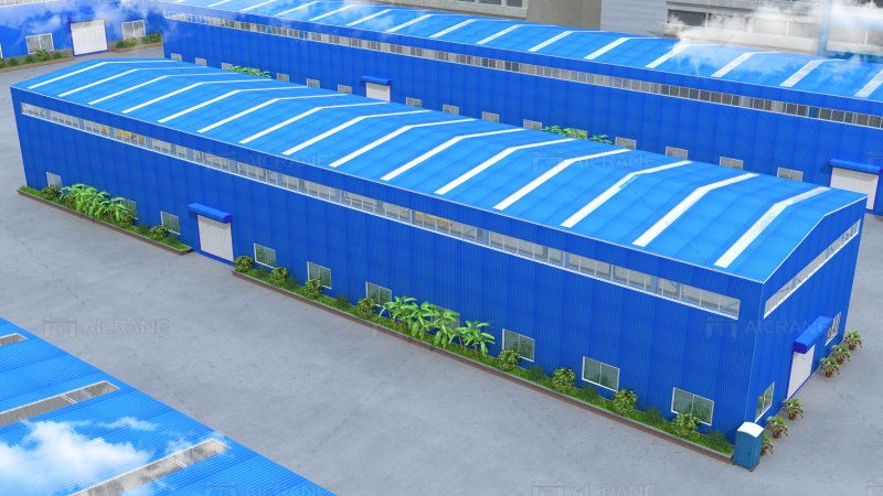 steel structure for workshop