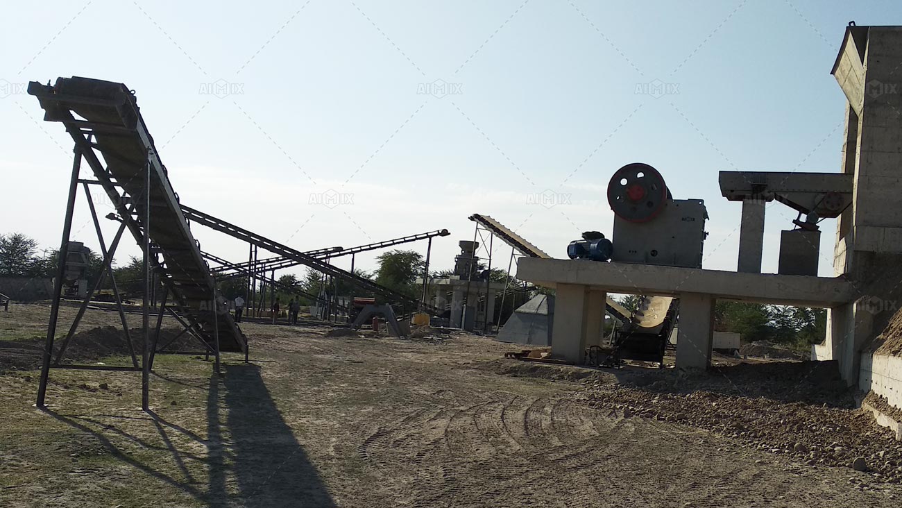 Stationary Stone Crusher Plant