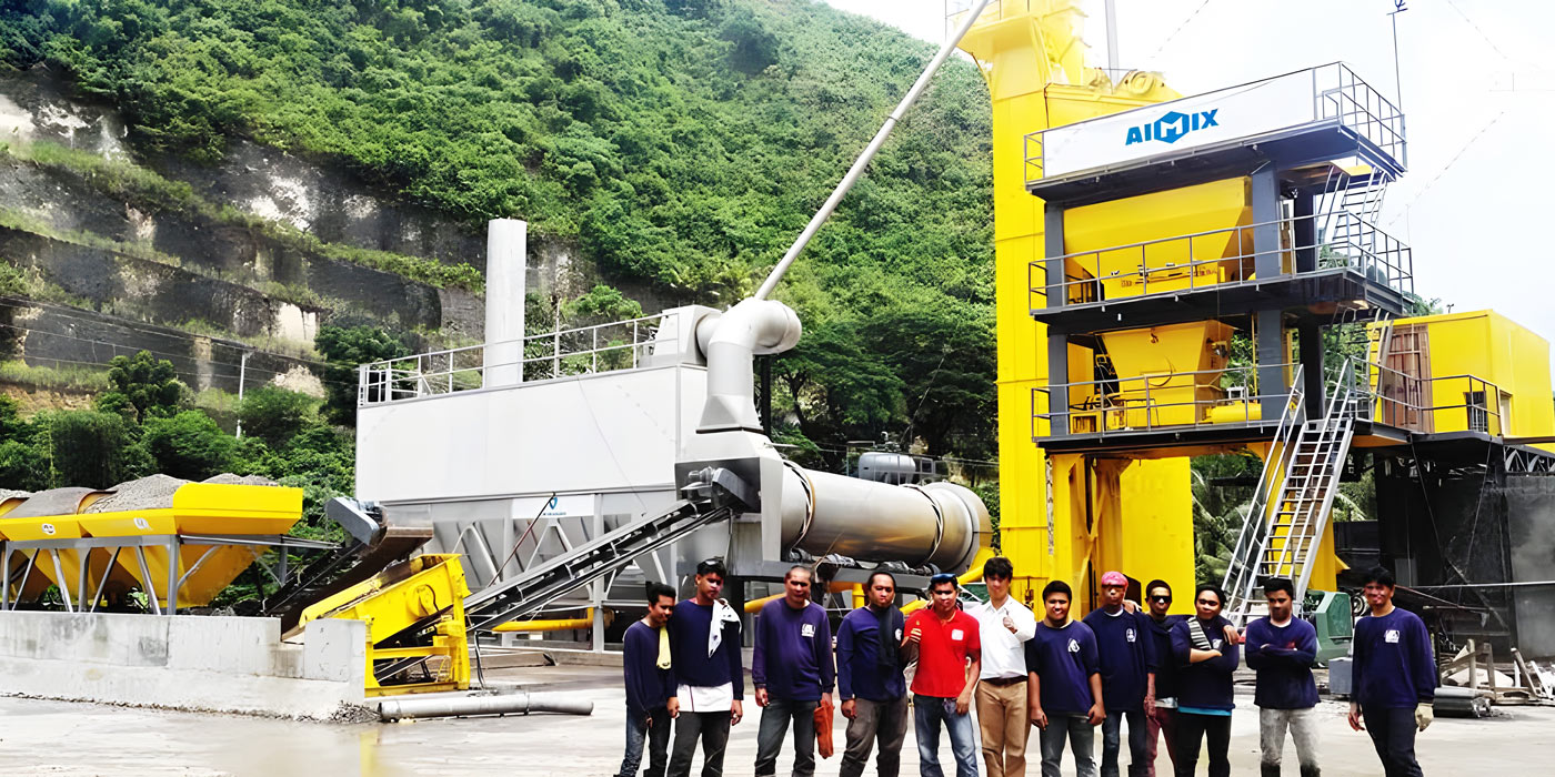 ALYQ asphalt plant mobile