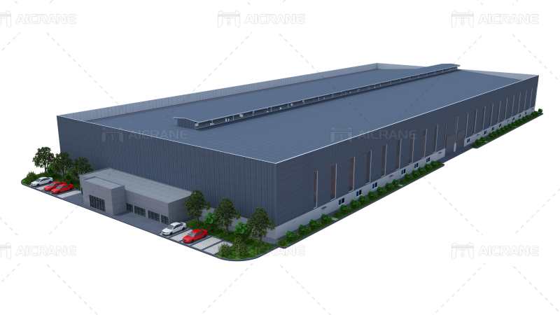 steel frame warehouse cost