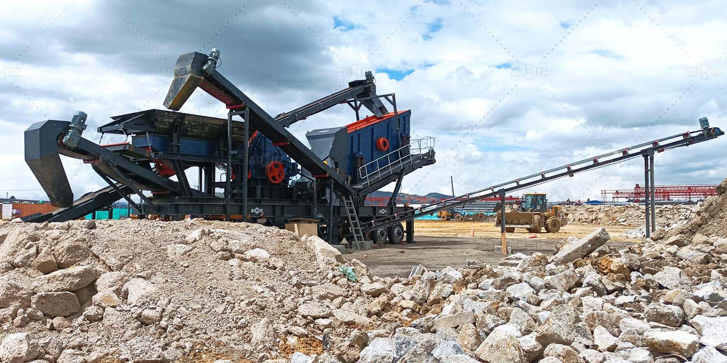 Concrete Crushing Machine for Construction Waste Recycling