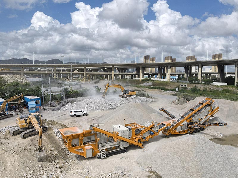 Concrete Crushing Machine