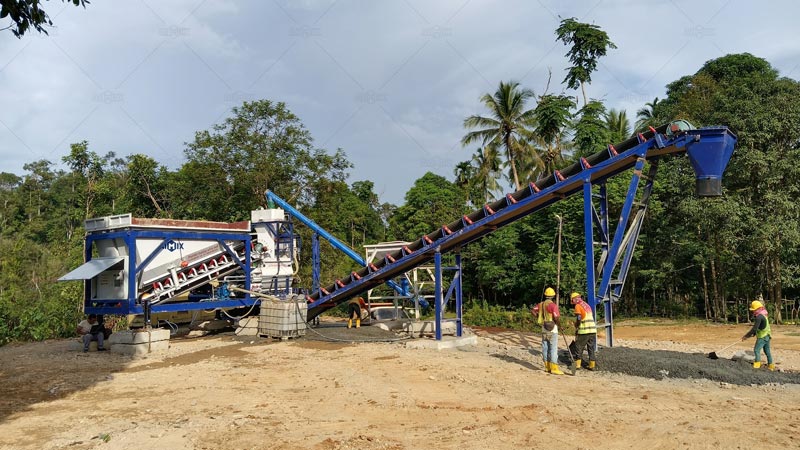 Mobile Concrete Plant Improves Return on Investment